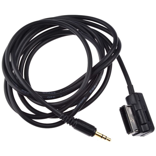 AUX Cable Adapter, 2M Music Interface MDI AMI 3.5mm Jack Aux-IN MP3 AUX Cable Adapter Compatible with A1 A3 A4L A5 A6L A8 Q3 Q5 Q7 TT & Volksw-age