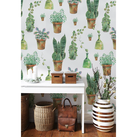 Kaete 4.16m x 2.54m Matte Wallpaper Roll