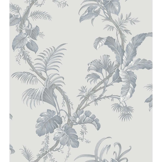 Holden Decor Heavy Weight Vinyl Alocasia Blue Wallpaper