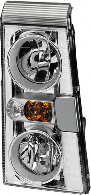 Headlight Halogen 1ER246046-511 by Hella Left