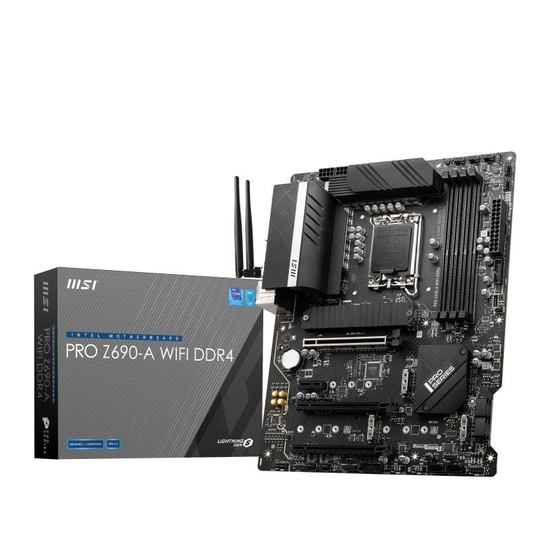 MSI PRO Z690-A WIFI DDR4 ATX Motherboard