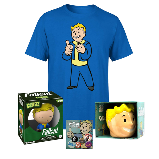 Fallout Vault Boy Gifting Bundle - Men's - S - royal blue
