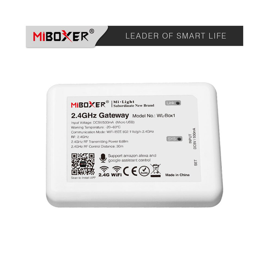 MIBOXER/MI-LIGHT 2.4GHz Gateway Box1