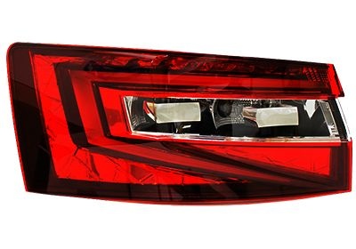 Combination Tail Light 7638925 Van Wezel 7638925