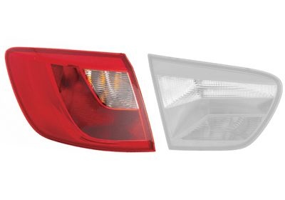 Combination Tail Light 4923931 Van Wezel 4923931