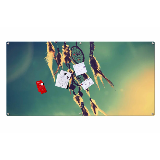 Dreamcatcher Magnetic Wall Mounted Photo Memo Board