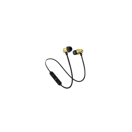 (YELLOW) Earphones Wireless Earphone Sports In-Ear Headset