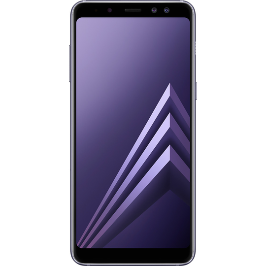 (Unlocked, Orchid Gray) Samsung Galaxy A8 (2018) Single Sim | 32GB | 4GB RAM