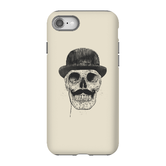 Balazs Solti Monocle Skull Phone Case for iPhone and Android - iPhone 8 - Tough Case - Gloss