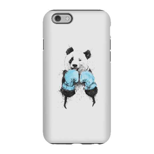 Balazs Solti Boxing Panda Phone Case for iPhone and Android - iPhone 6S - Tough Case - Gloss