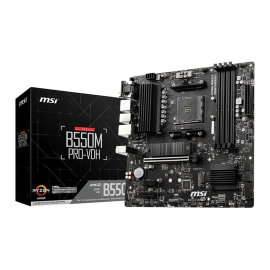 MSI B550M PRO-VDH AM4 mATX Motherboard