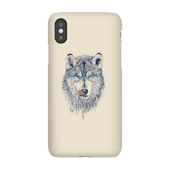 Balazs Solti Wolf Eyes Phone Case for iPhone and Android - iPhone X - Snap Case - Matte