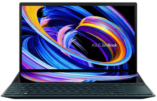 ASUS Zenbook Duo 14 UX482 Laptop, Intel Core i7-1195G7 up to 5GHz, 16GB RAM, 512GB SSD, 14" Full HD, Intel UHD, Windows 11 Home