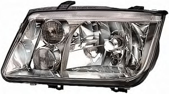Headlight 1LH963560-661 by Hella Right