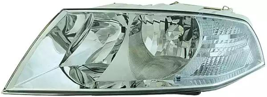 Headlight Halogen 1EL354027-021 by Hella Right