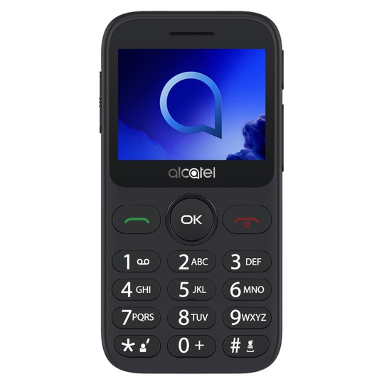 Alcatel 20.20 16MB Mobile Phone - Black