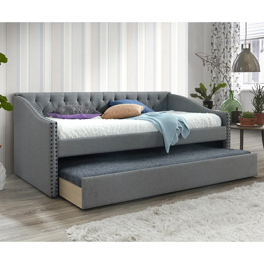 The Artisan Bed Company Fabric Guest Bed - Grey