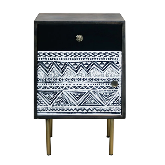 Nortboroung 1 Drawer Bedside Table