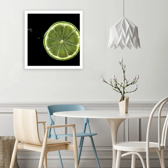 Canvas Print Lime Lemon Fruit