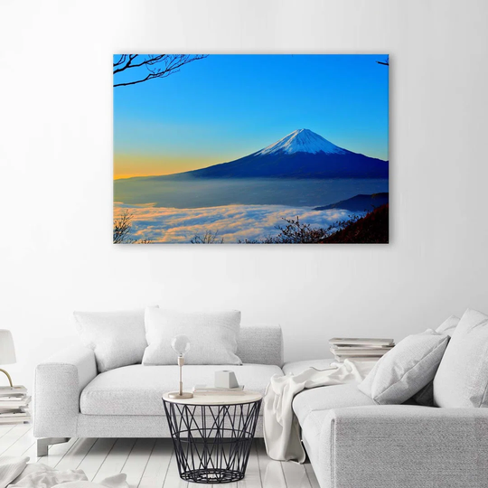 Canvas Print JAPANESE FUJI MOUNTAIN LANDSCAPE