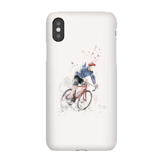 Balazs Solti Cycler Phone Case for iPhone and Android - iPhone X - Snap Case - Matte