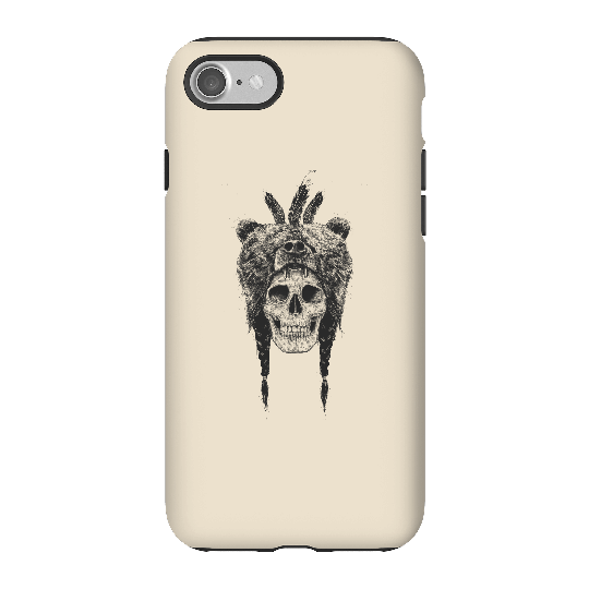 Balazs Solti Bear Head Phone Case for iPhone and Android - iPhone 7 - Tough Case - Gloss