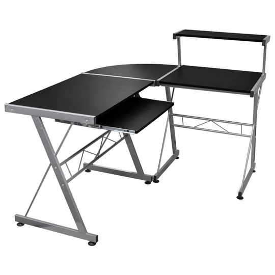Adashia 132Cm W L-Shape Computer Desk