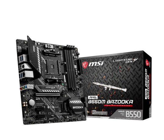 MSI MAG B550M BAZOOKA DRR4 mATX Motherboard
