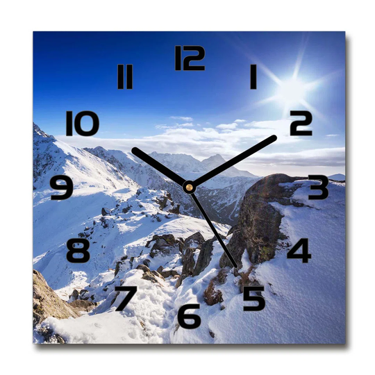 Identas Tatra Peak Silent Wall Clock