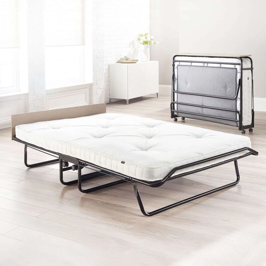 Jay-Be Supreme Automatic Folding Bed with Micro e-Pocket Sprung Mattress Small Double
