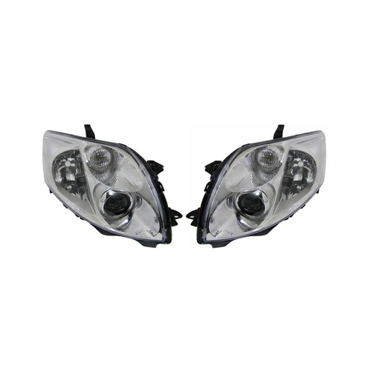 Toyota Auris Mk1 Hatchback 2007-8/2010 Headlights Headlamps 1 Pair O/S & N/S