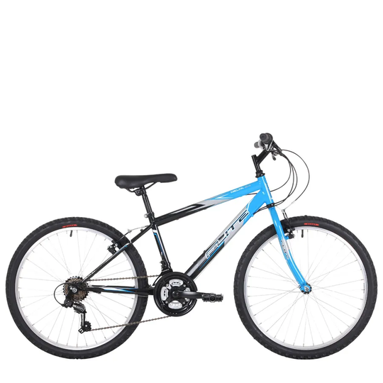 Flite Delta Kids 24-Inch Wheel Mountain Bike Blue and Black
