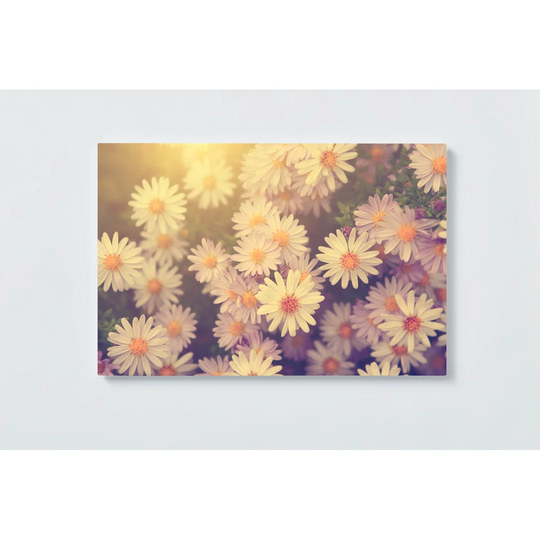Floral Motif Magnetic Wall Mounted Cork Board