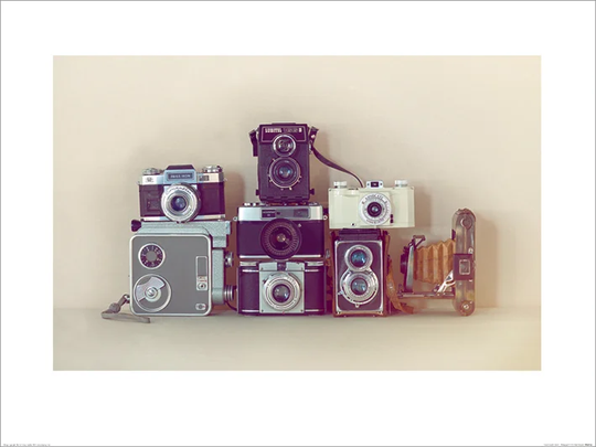 Camera Collection Photographic Print