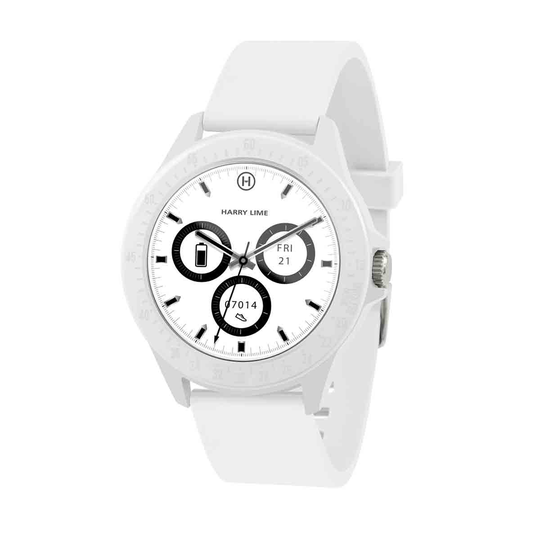 Harry Lime Fashion Smart Watch In White Ha07-2000