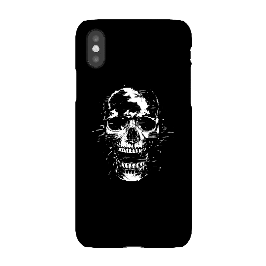 Balazs Solti Skull Phone Case for iPhone and Android - iPhone X - Snap Case - Matte