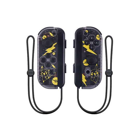 (Black Pikachu) Wireless Bluetooth Joy-Con Handle Gamepad for Nintendo Switch Christmas Gifts
