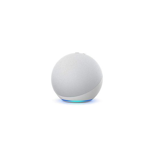 All-new Echo (4th generation) | With premium sound, smart home hub and Alexa | Glacier White