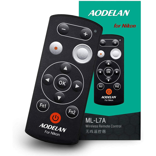 AODELAN Camera Wireless Shutter Release Remote Control for Nikon COOLPIX P1000 P950 B600 A1000 Z50, Replaces Nikon ML-L7