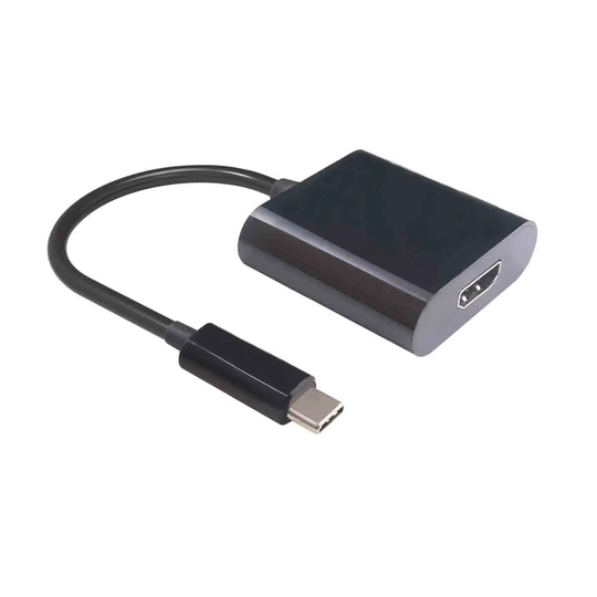 MicroConnect Usb-c To Hdmi 0.2M Black