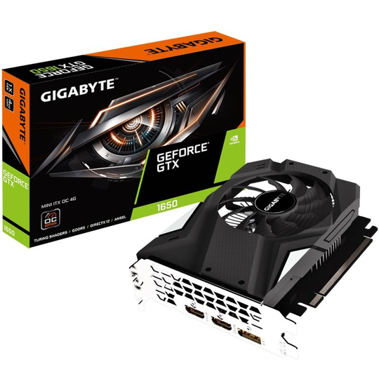 Gigabyte GeForce GTX 1650 MINI ITX OC 4GB GDDR5 Graphics Card