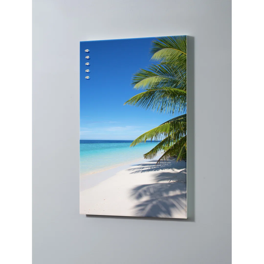 Beach Magnetic Wall Mounted Cork Board