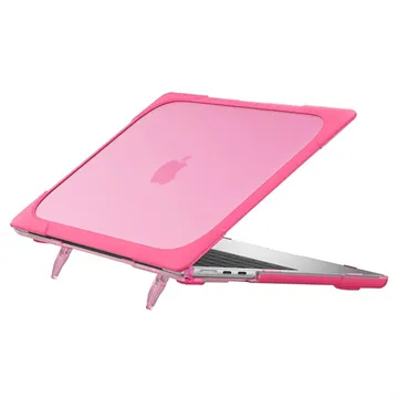 Shockproof MacBook Air 13 (2022) Plastic Case - Hot Pink