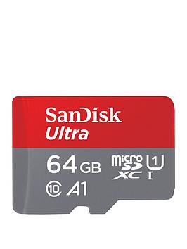 Sandisk Ultra 64Gb Microsdxc Uhs-I Card For Chromebooks - With Adapter