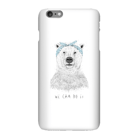 Balazs Solti We Can Do It Phone Case for iPhone and Android - iPhone 6 Plus - Snap Case - Gloss