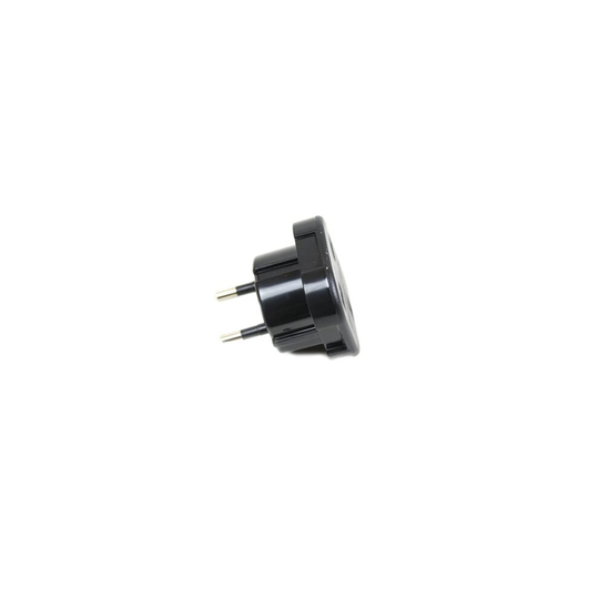 Details About Uk To Eu Euro Europe European Travel Adaptor Plug 2 Pin Adapter Ce Approved