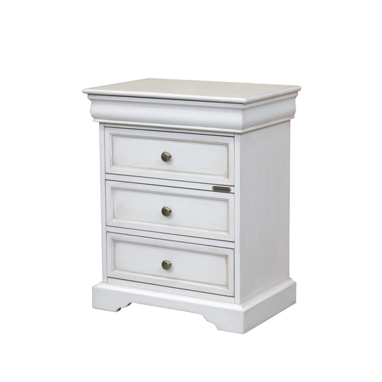 Corda 4 Drawer Bedside Table