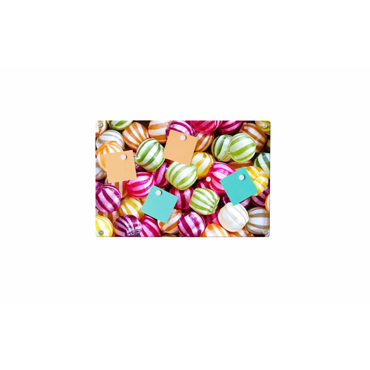 Sweets Magnetic Wall Mounted Photo Memo Board