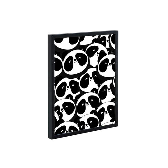 Panda Magnetic Wall Mounted Photo Memo Board