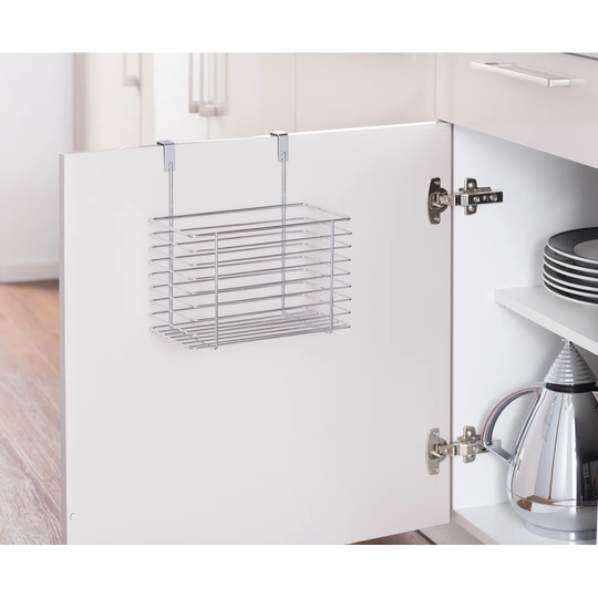 Large black hanging basket